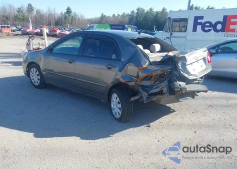 2008 Toyota Corolla Le z USA, uszkodzony, nr VIN 2T1BR32E78C926423